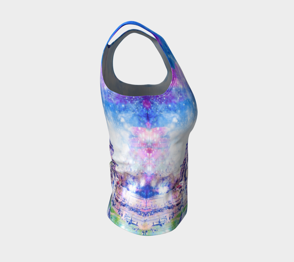 Rainbow Universe Parisian Dreams  Tank Top