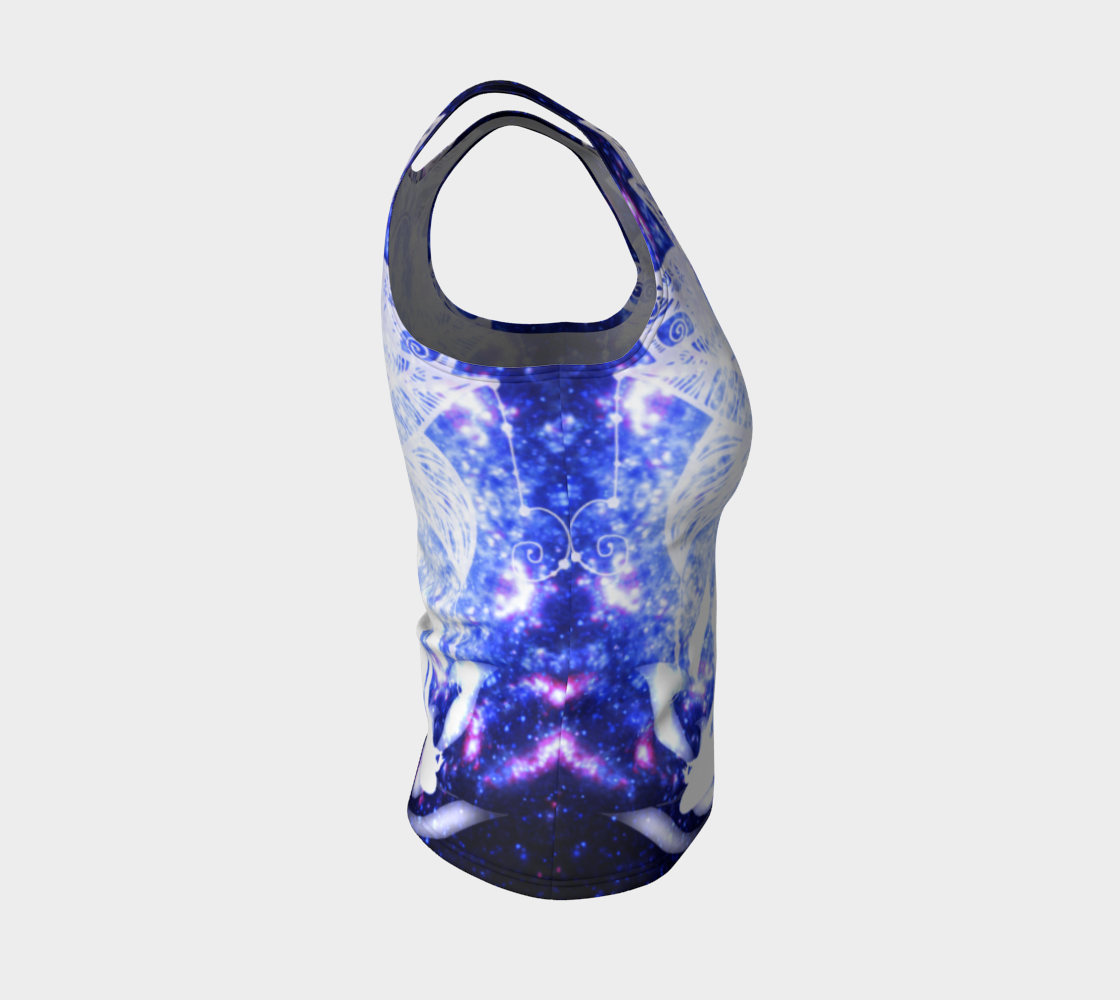 Katerina's Lotus Meditations Fitted Tank Top