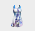 Rainbow Universe Parisian Dreams Flare Dress
