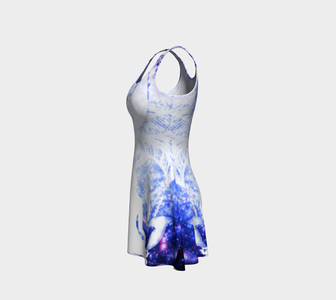 Katerina's Lotus Meditations Flare Dress
