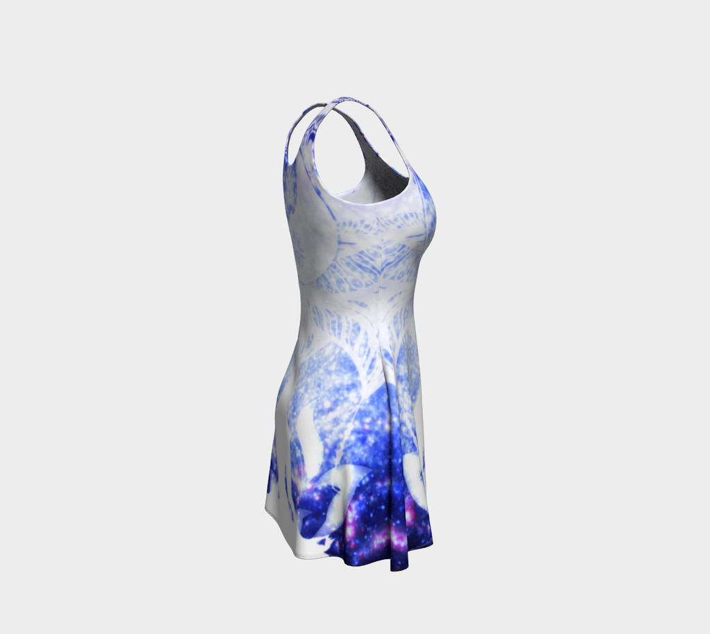 Katerina's Lotus Meditations Flare Dress