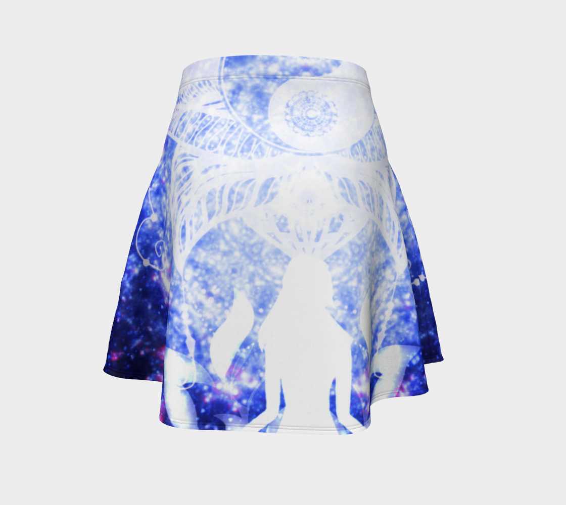 Katerina's Lotus Meditations Flare Skirt