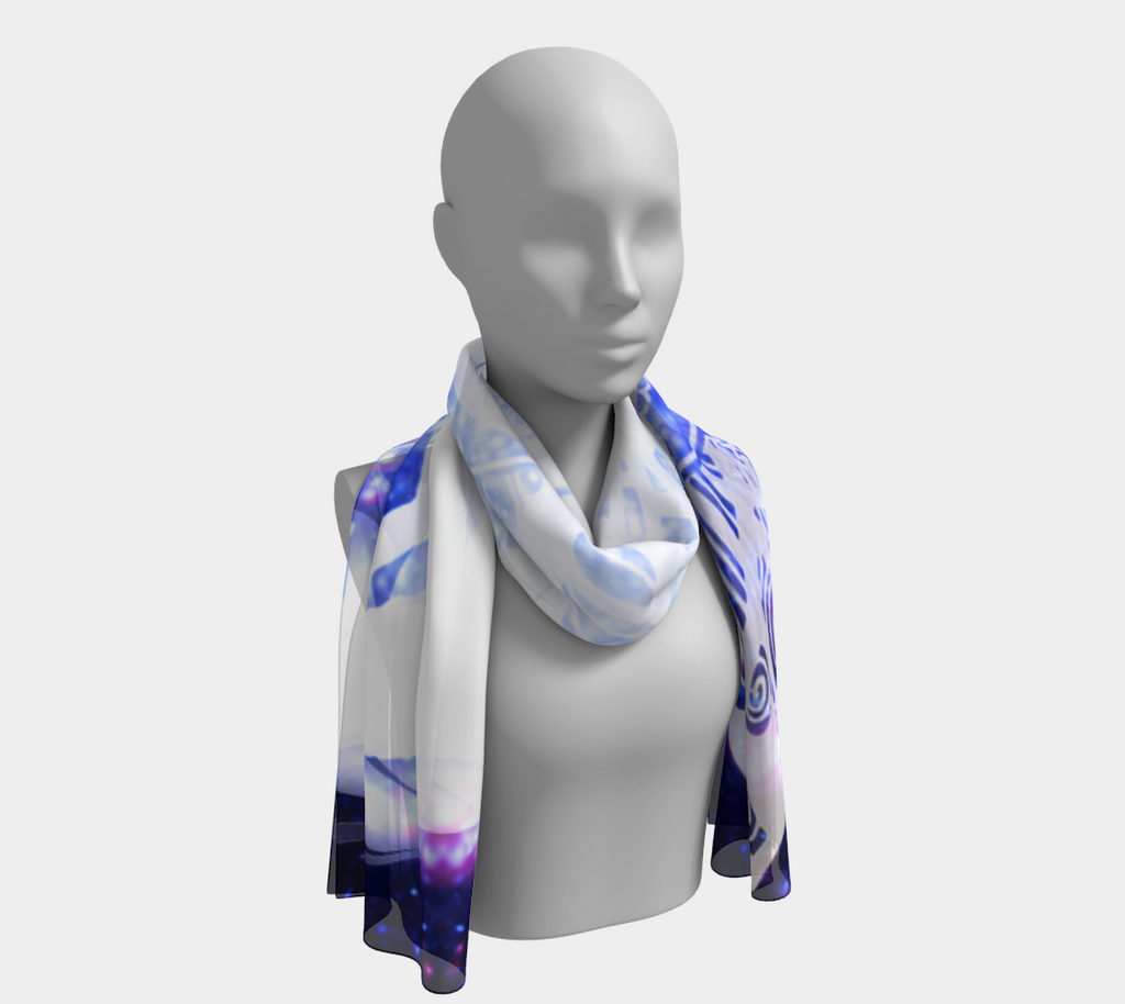 Katerina's Lotus Meditations Long Scarf