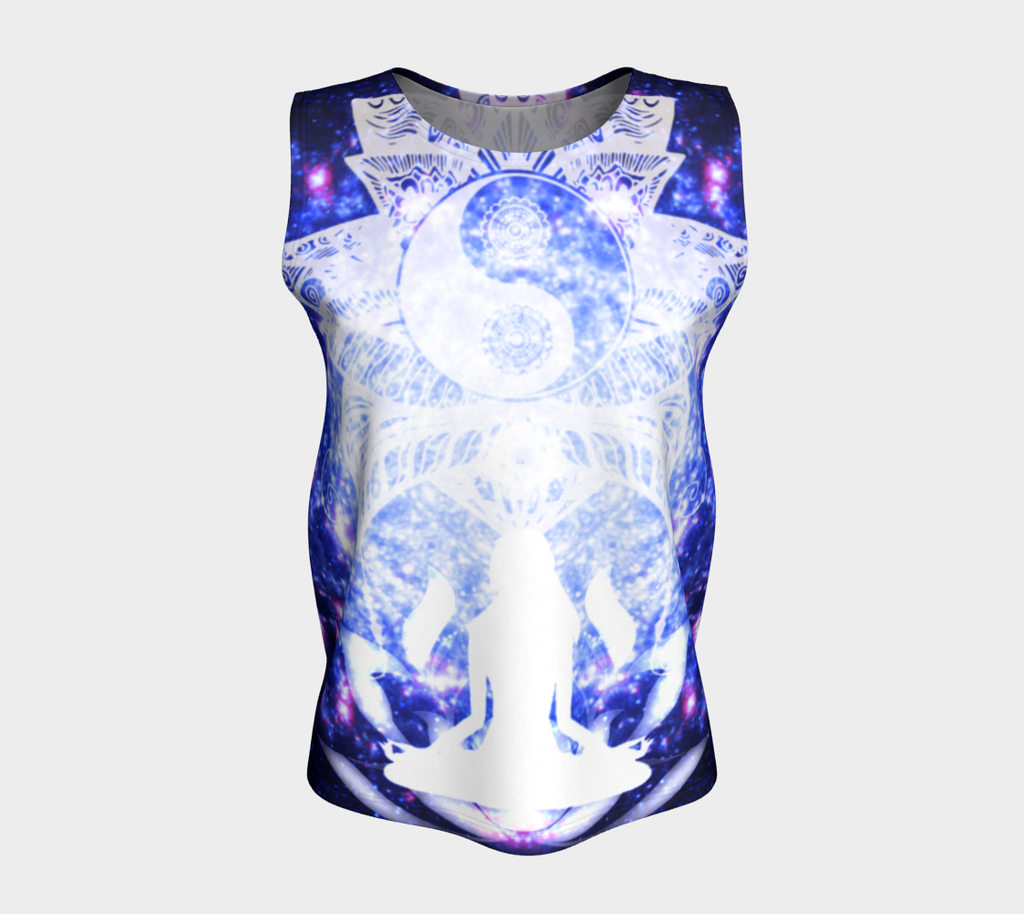 Katerina's Lotus Meditations Loose Tank Top
