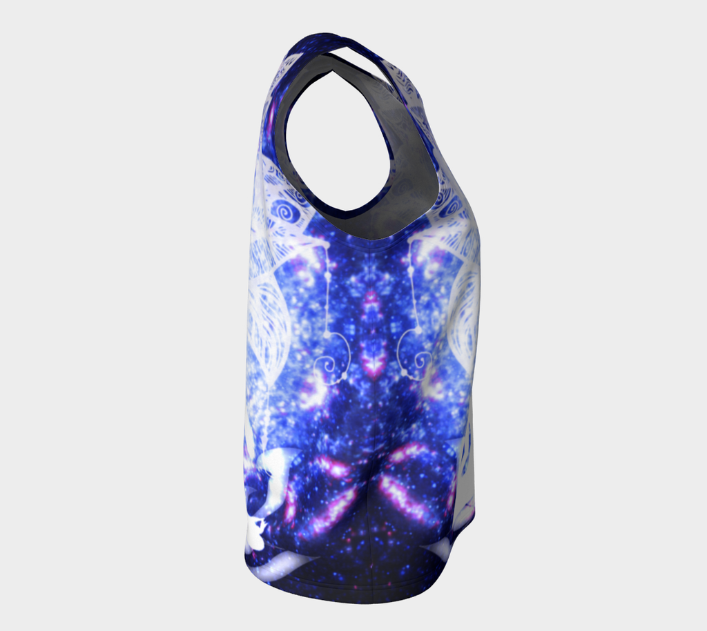 Katerina's Lotus Meditations Loose Tank Top