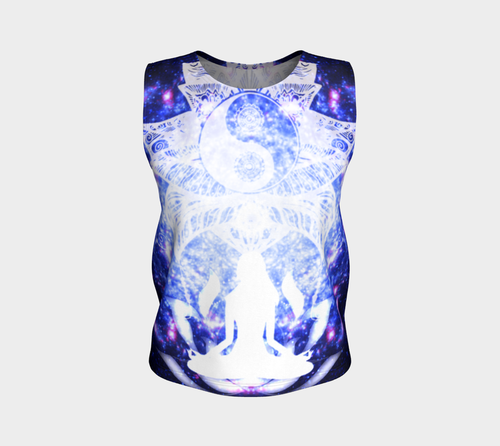 Katerina's Lotus Meditations Loose Tank Top