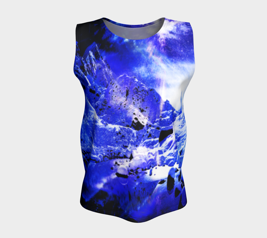 Yule Night Dreams Loose Tank Top