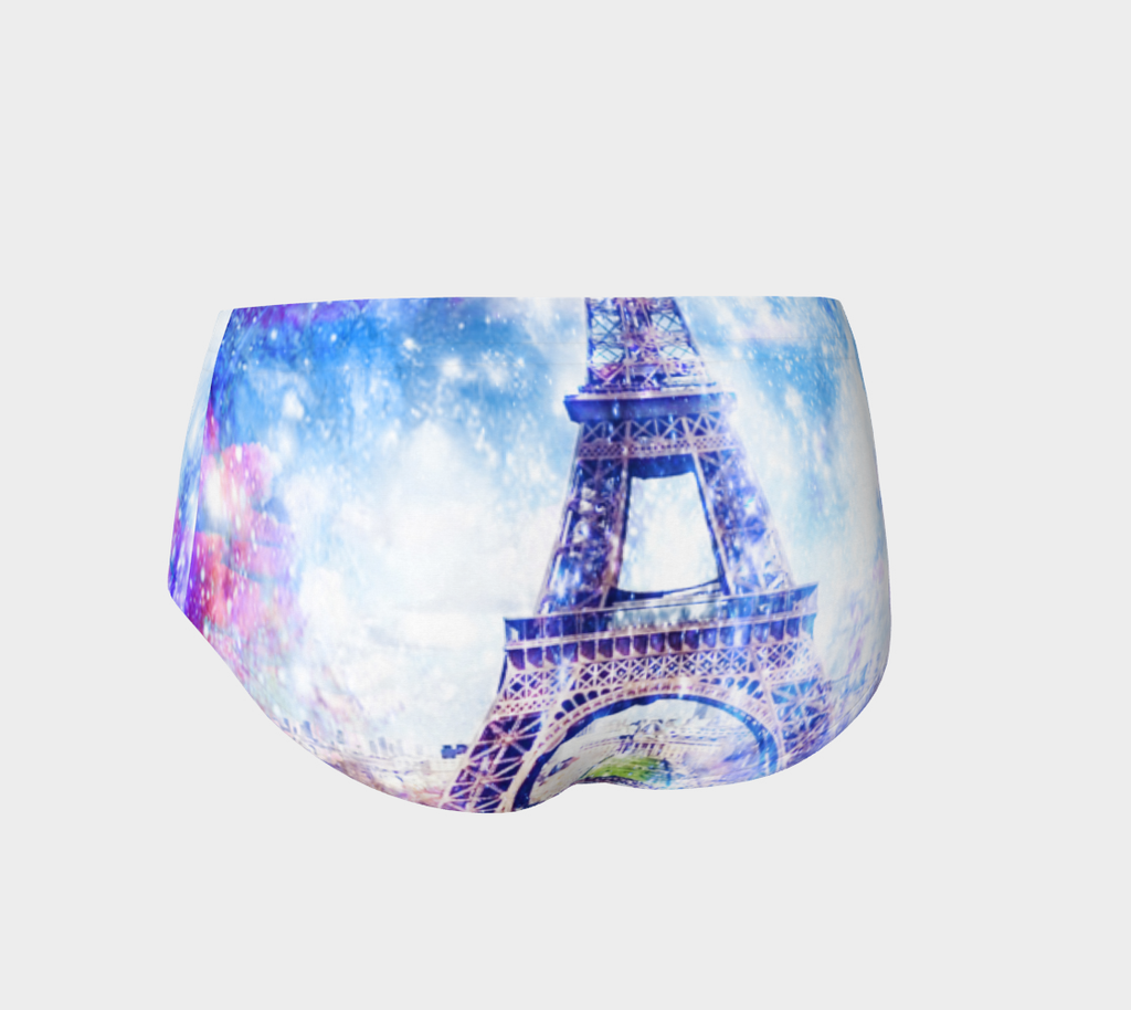 Rainbow Universe Parisian Dreams Mini Shorts