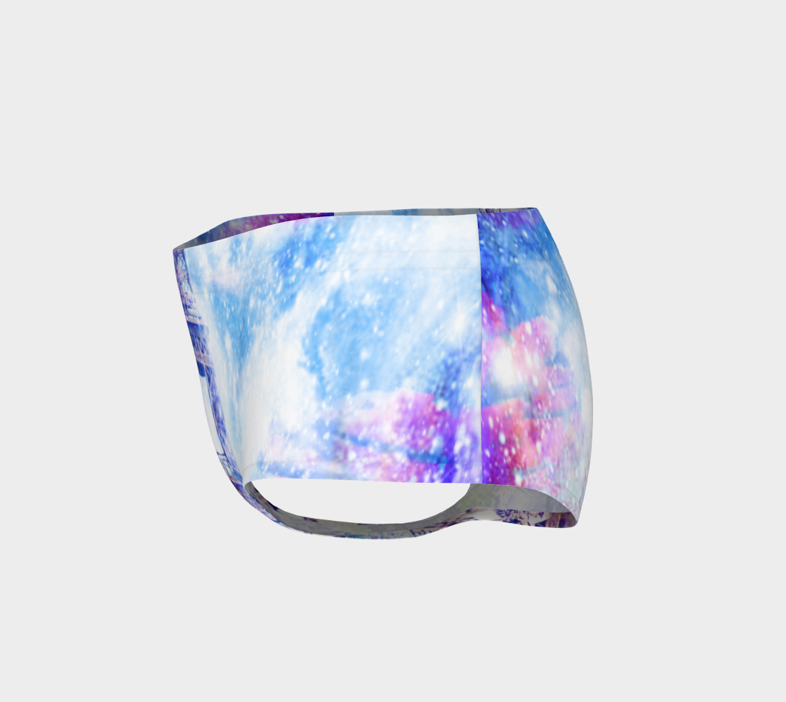 Rainbow Universe Parisian Dreams Mini Shorts