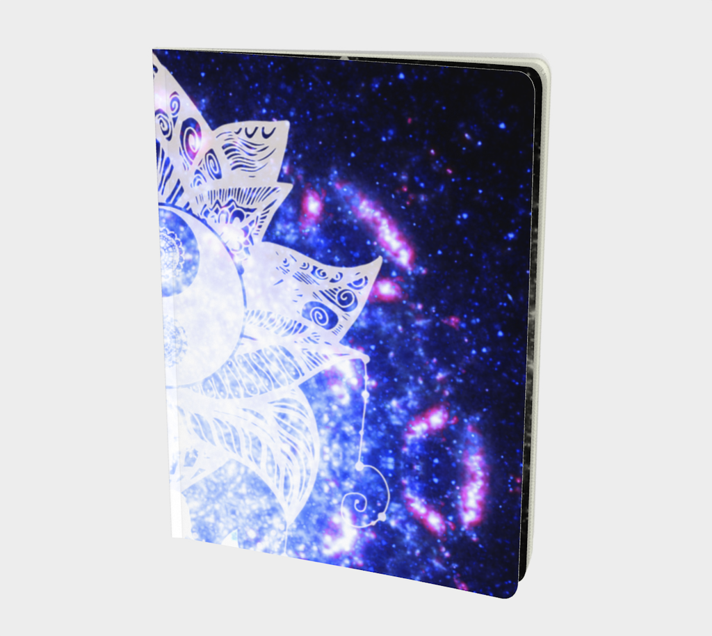 Katerina's Lotus Meditations Large Notebook