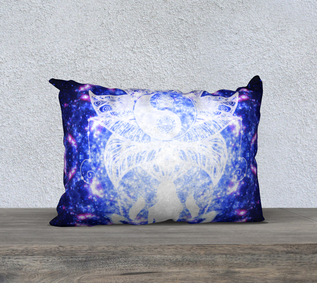 Katerina's Lotus Meditations 20" x 14" Pillow Case