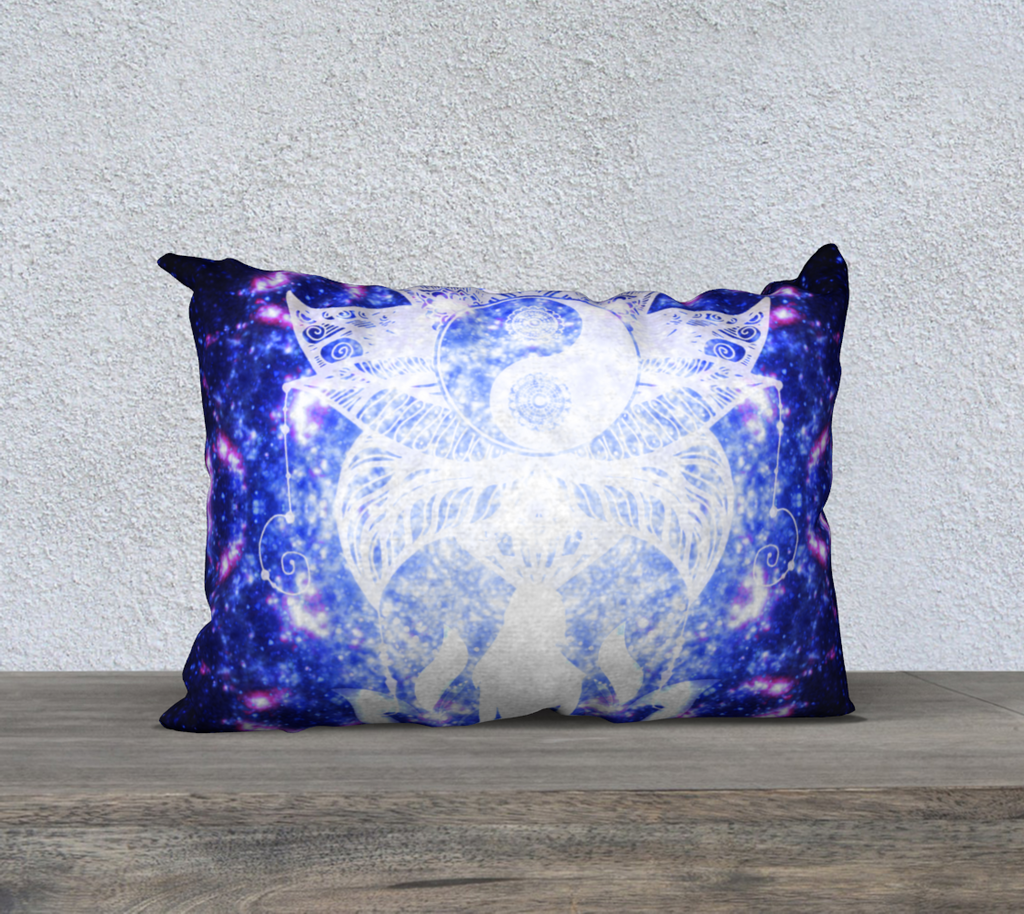 Katerina's Lotus Meditations 20" x 14" Pillow Case