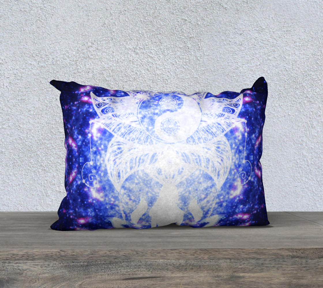 Katerina's Lotus Meditations 20" x 14" Pillow Case
