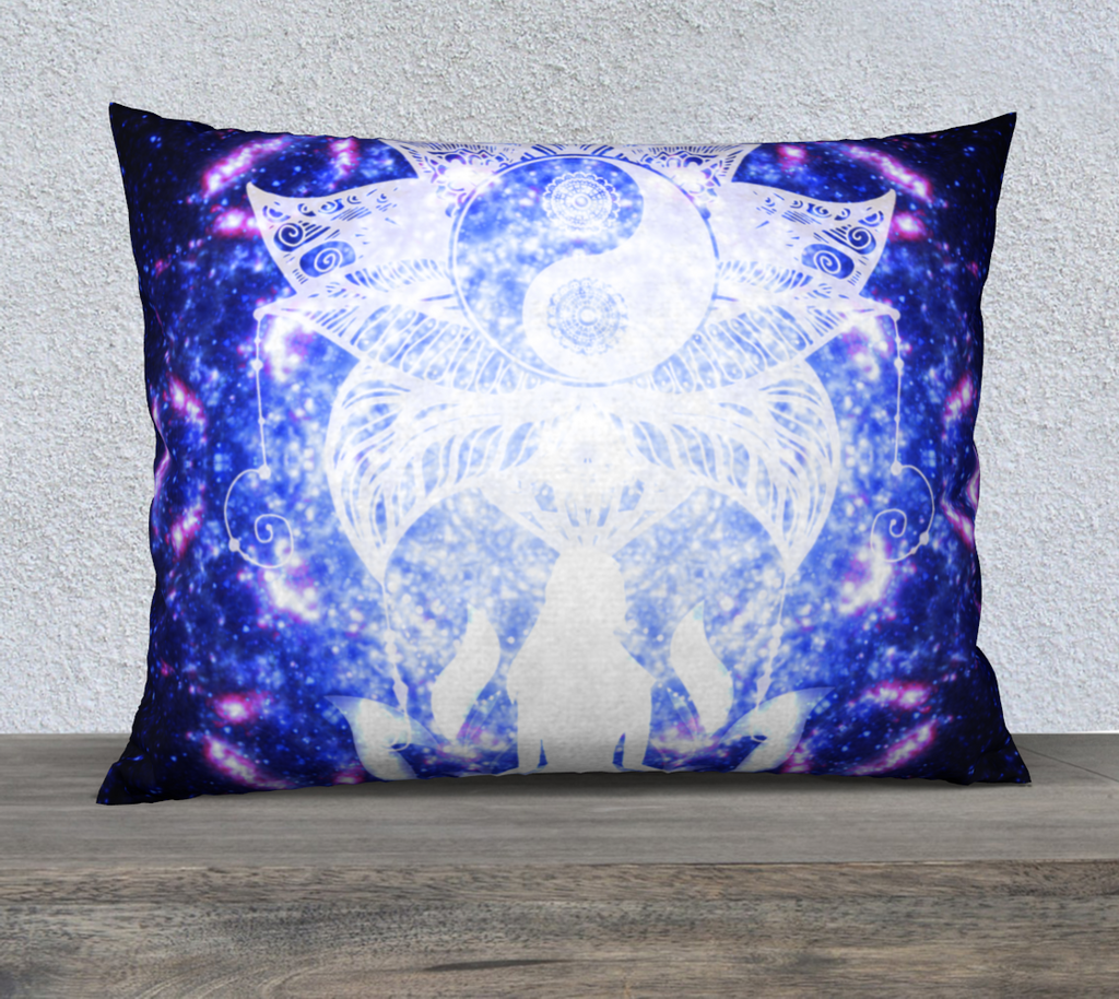 Katerina's Lotus Meditations 26"x20" Pillowcase