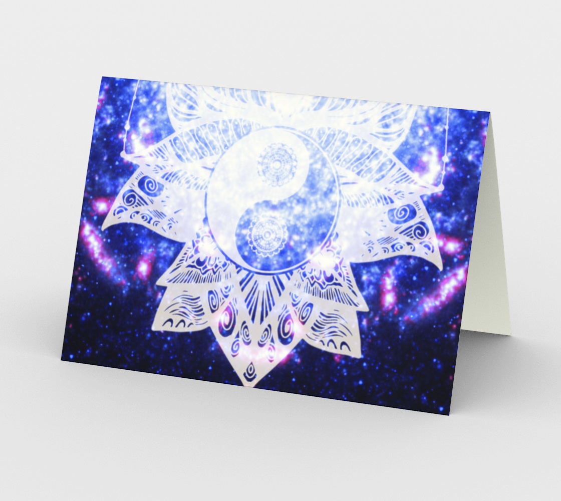 Katerina's Lotus Meditations Stationery Card
