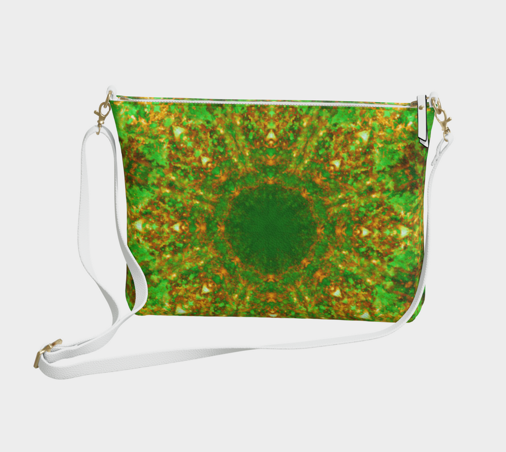 Katerina's Yule Lighted String Desires Vegan Leather Crossbody Purse