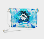 Amen Jin's Mandala of Dragon Fire Fairy Om Meditations Vegan Leather Crossbody PUrse