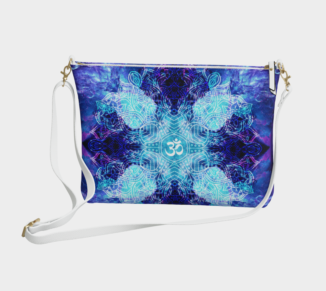 Amen Jin's Dragon's Gate Om Meditations Vegan Leather Crossbody Purse