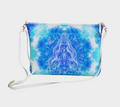 Amen Jin's Blue Sun Cosmic Meditations Vegan Leather Crossbody Purse