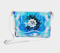 Amen Jin's Blue Sun Fairy Om Meditations Vegan Leather Crossbody Purse