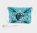 Amen Jin's All the White Horses Triple Goddess Meditations Vegan Leather Crossbody Purse
