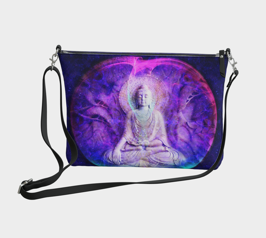 Katerina's Dragon's Eye Stillness Meditations Vegan Leather Crossbody Purse
