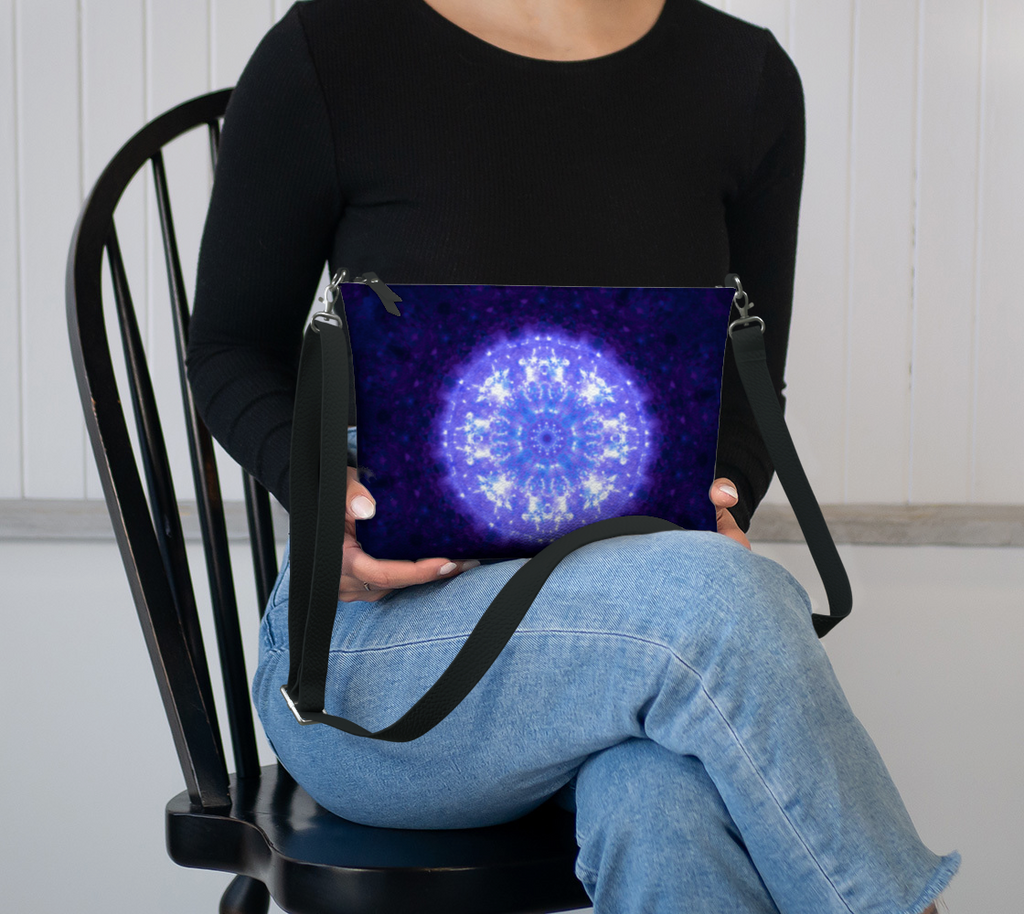 Katerina's Meditation Desires Vegan Leather Crossbody Purse