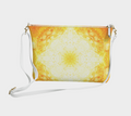 Katerina's Golden Desires Vegan Leather Crossbody Purse