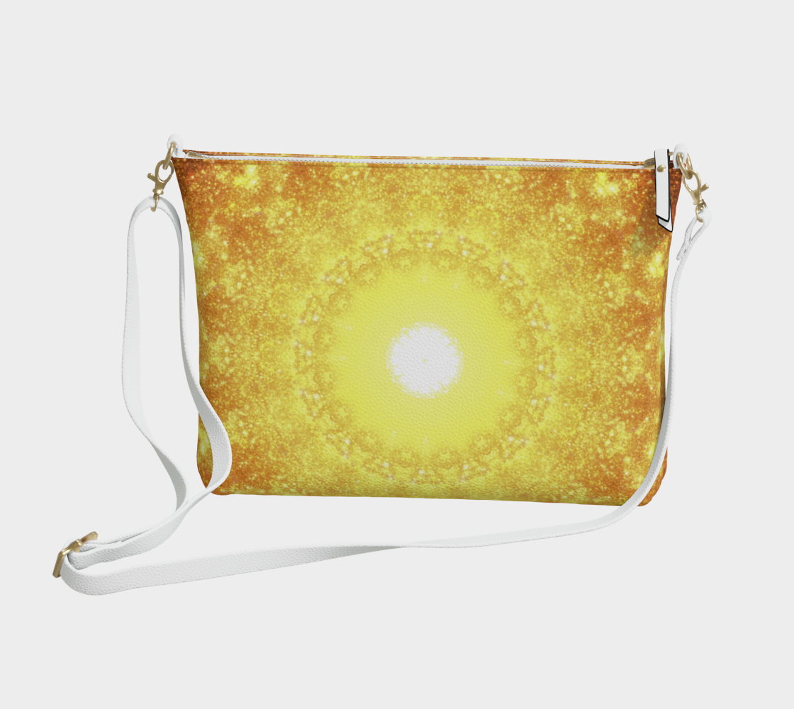 Katerina's Autistic Gold Desires 2024 Vegan Leather Crossbody Purse