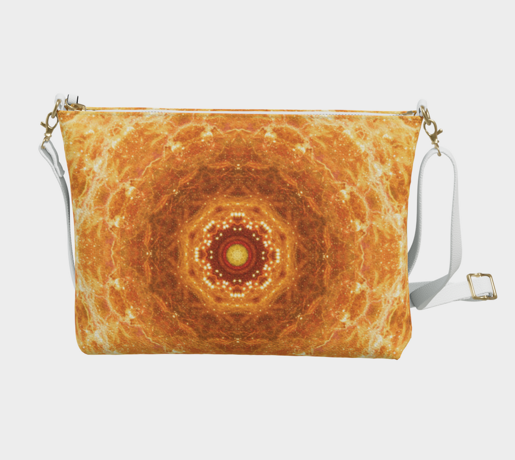 Katerina's Autistic Gold Desires 2023 Vegan Leather Crossbody Purse