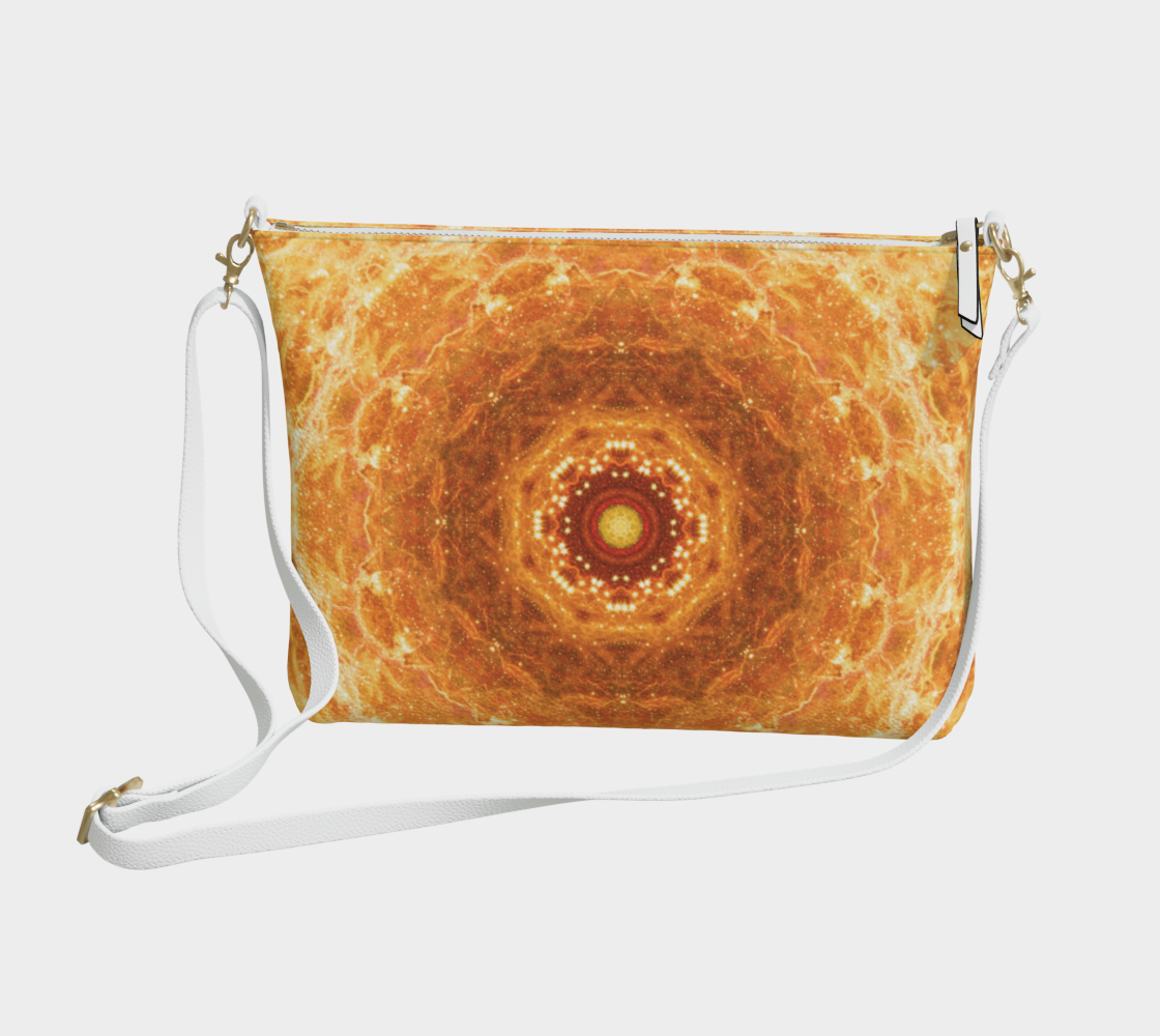 Katerina's Autistic Gold Desires 2023 Vegan Leather Crossbody Purse