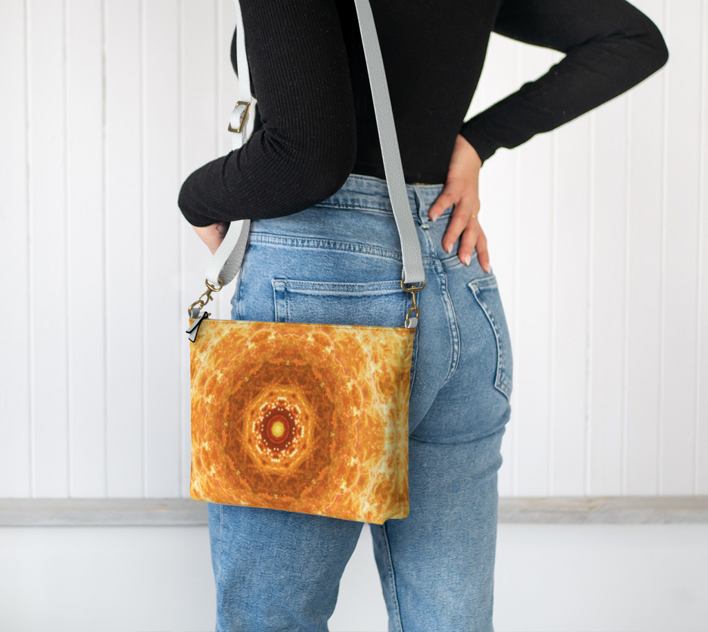 Katerina's Autistic Gold Desires 2023 Vegan Leather Crossbody Purse