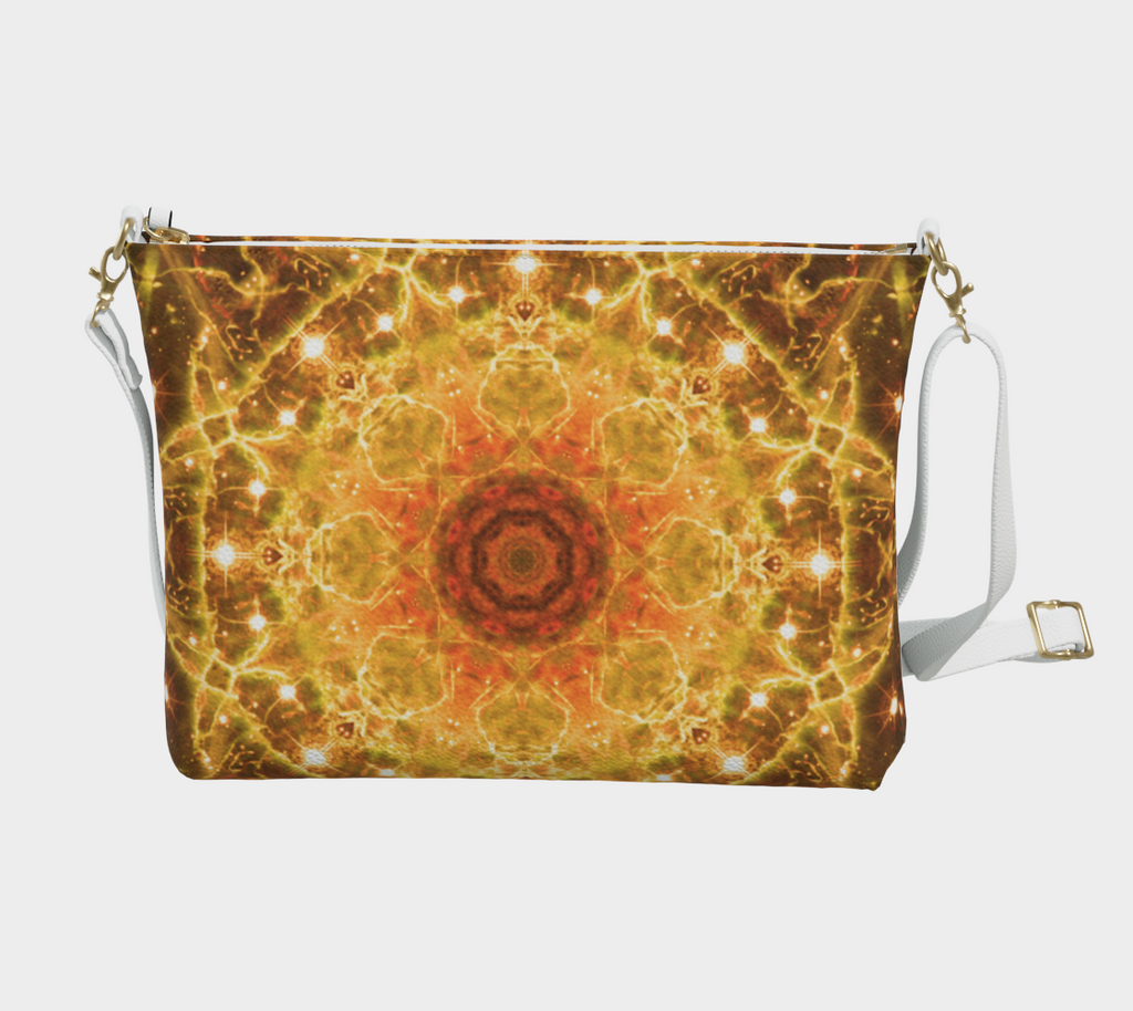 Katerina's Autistic Gold Desires 2022 Vegan Leather Crossbody Purse