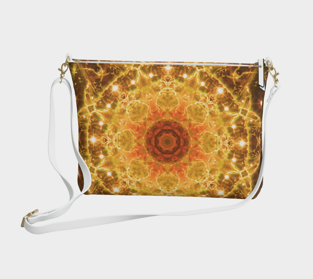 Katerina's Autistic Gold Desires 2022 Vegan Leather Crossbody Purse