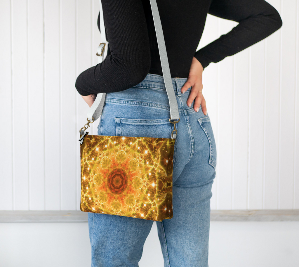 Katerina's Autistic Gold Desires 2022 Vegan Leather Crossbody Purse