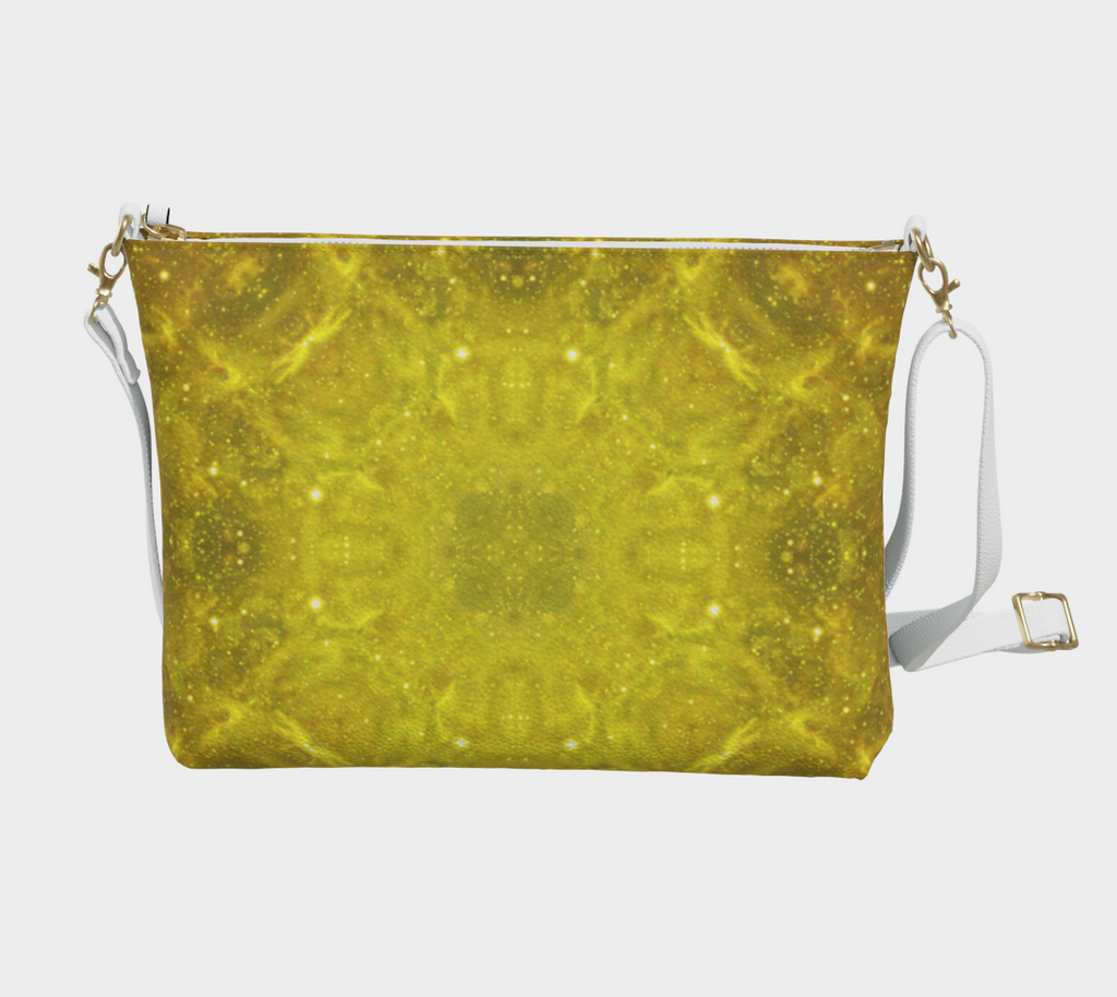 Katerina's Autistic Gold Desires 2021 Vegan Leather Crossbody Purse
