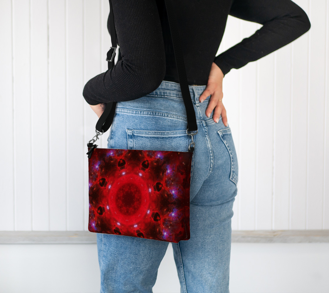 Katerina's Battle Symphony Desires Vegan Leather Crossbody Purse
