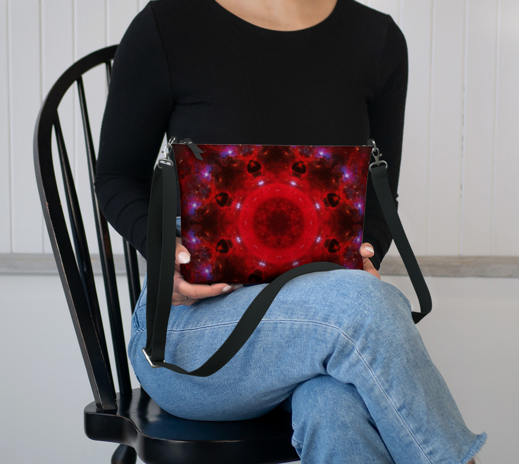 Katerina's Battle Symphony Desires Vegan Leather Crossbody Purse