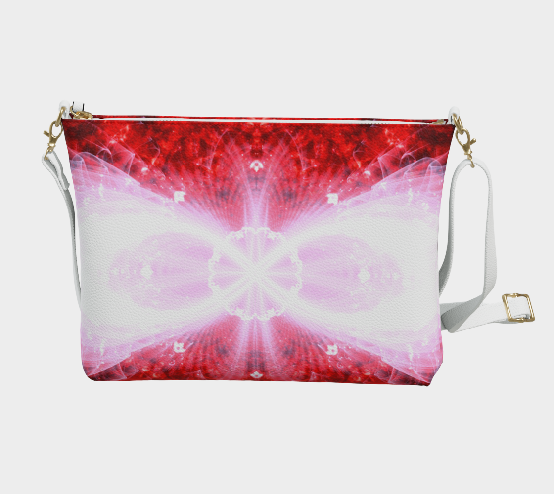 Katerina's Battle Symphony Red Instead Desires 2022 Vegan Leather Crossbody Purse