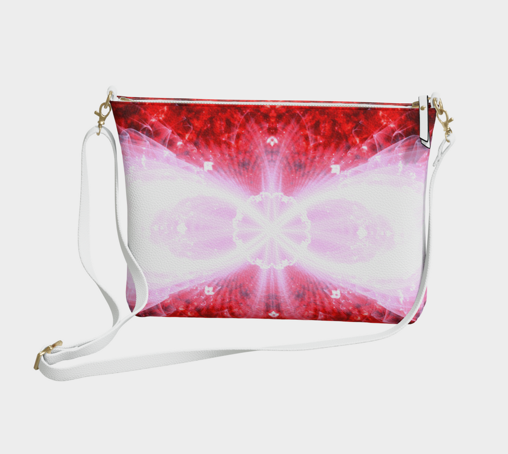 Katerina's Battle Symphony Red Instead Desires 2022 Vegan Leather Crossbody Purse
