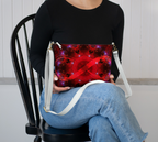 Katerina's Battle Symphony Red Instead Desires Vegan Leather Crossbody Purse