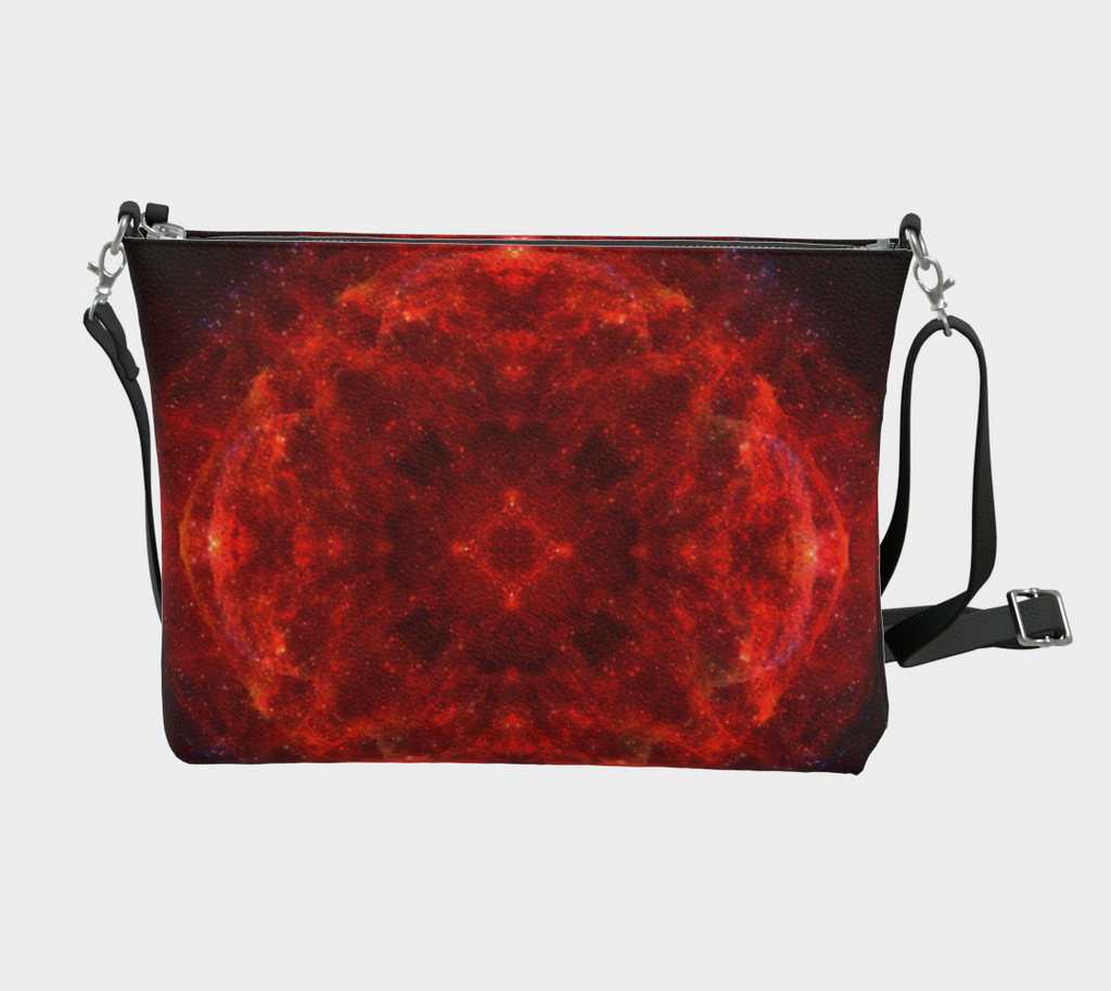 Katerina's Love and Hatred Desires Vegan Leather Crossbody Purse