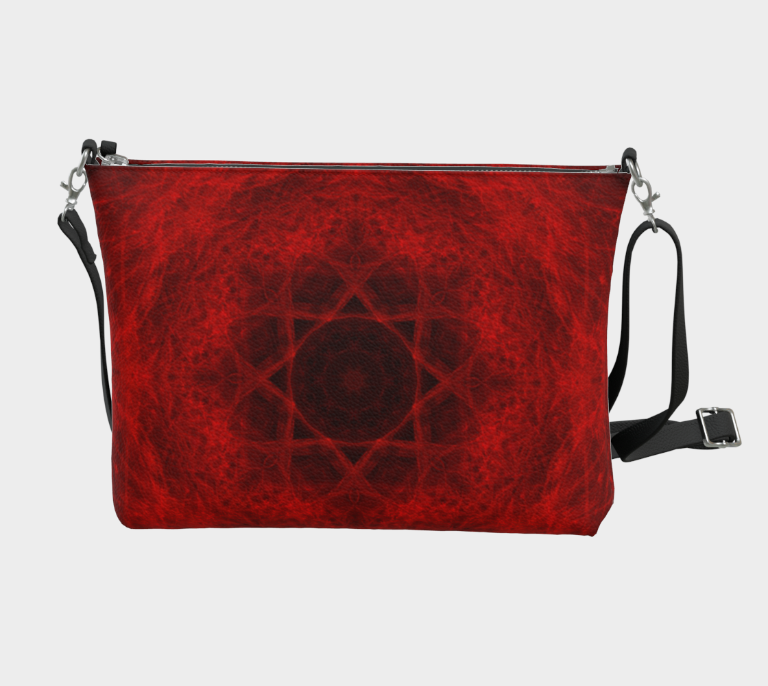 Katerina's China Roses Desires Vegan Leather Crossbody Purse