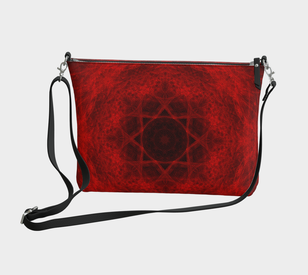 Katerina's China Roses Desires Vegan Leather Crossbody Purse