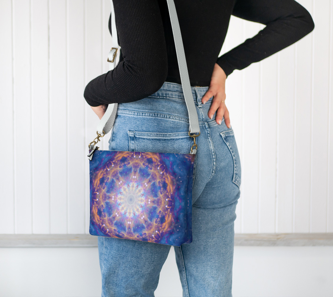 Katerina's Mirrors Desires Vegan Leather Crossbody Purse