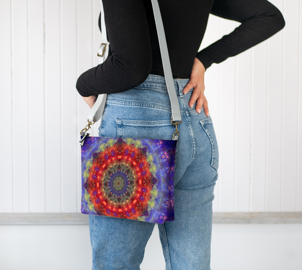 Katerina's Porta ad Domum Desideria Vegan Leather Crossbody Purse