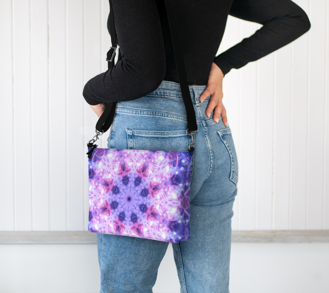 Katerina's Per Tempus et Spatium Desideria Vegan Leather Crossbody Purse