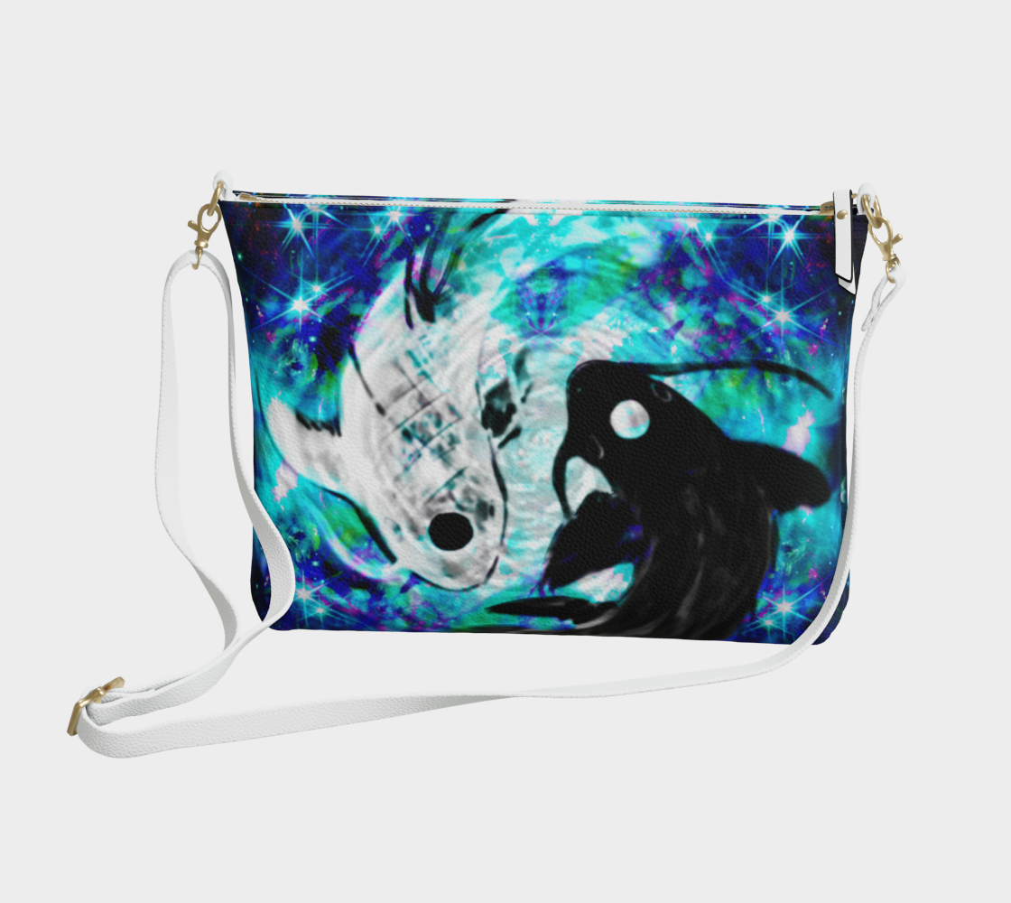 Katerina's Now and Forever Desires Koi Dreams Vegan Leather Crossbody Purse