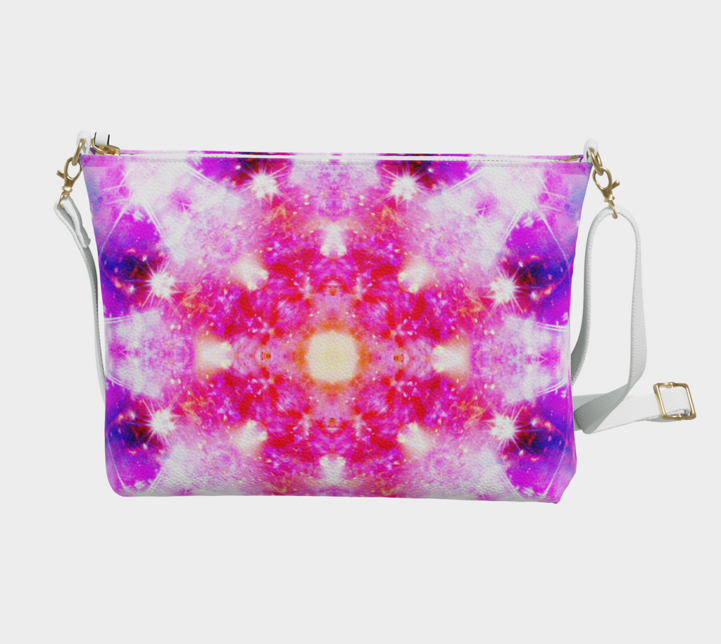 Katerina's Dreams of Angels Desires Vegan Leather Crossbody Purse