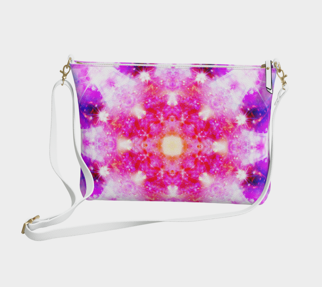 Katerina's Dreams of Angels Desires Vegan Leather Crossbody Purse